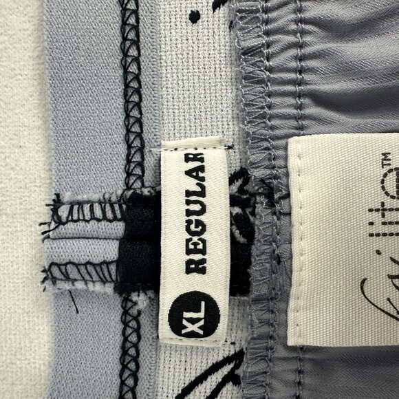 Koi Lite Spirit Platinum Grey Slim Fit Mechanical Stretch Scrub Pants Size XL - Picture 3 of 8